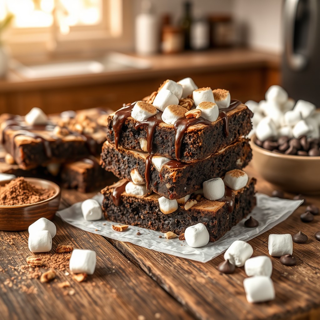 Recipe For Heavenly Hash Brownies