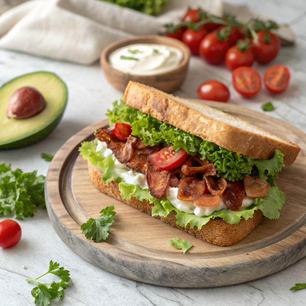 chopped blt sandwich