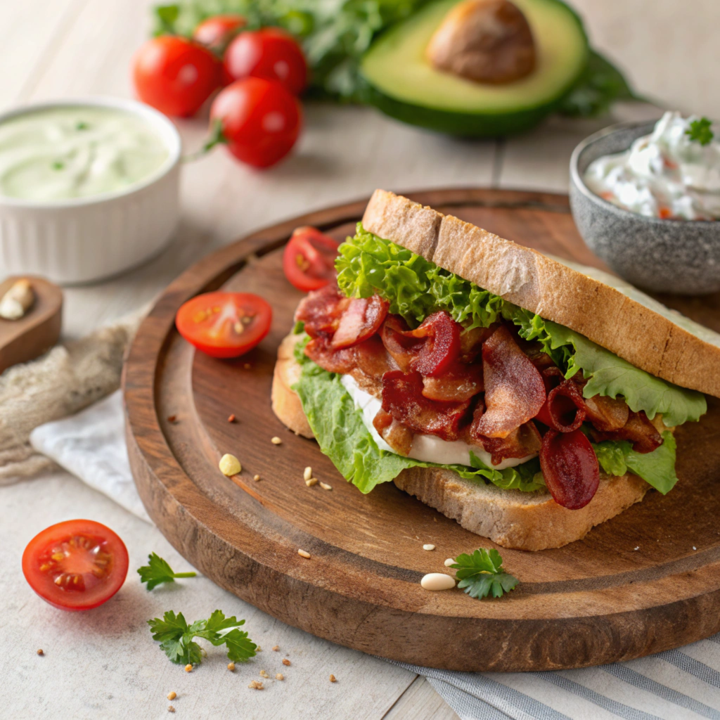 chopped blt sandwich