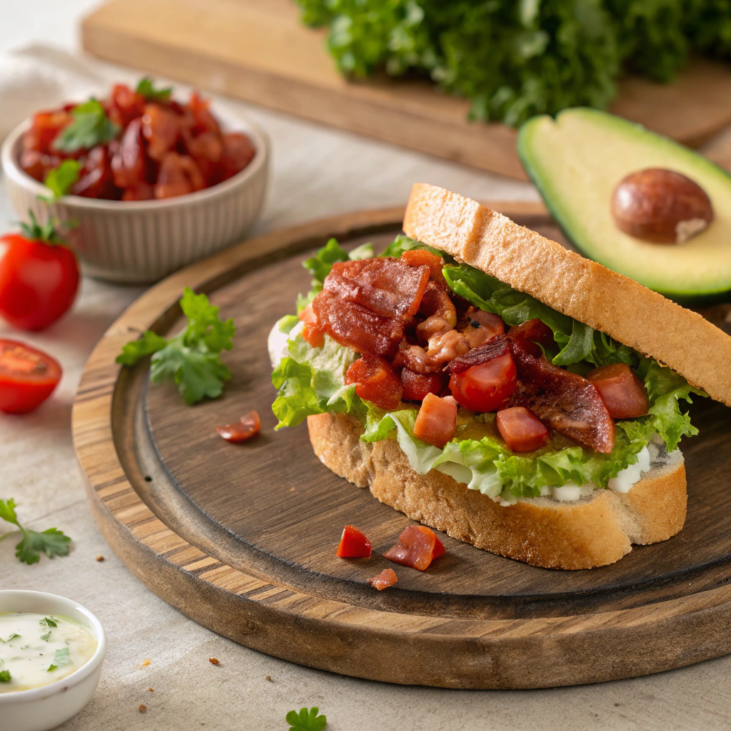 chopped blt sandwich