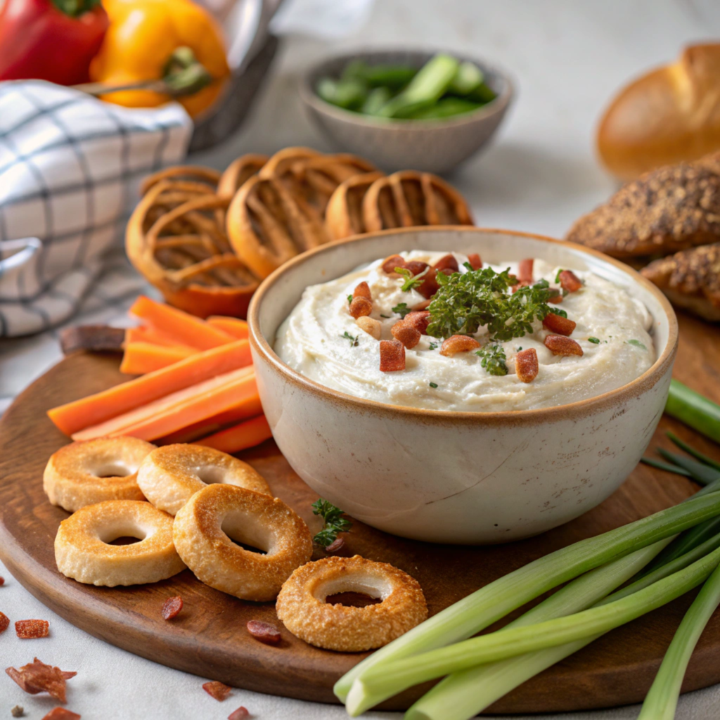 bagel dip with cream cheese