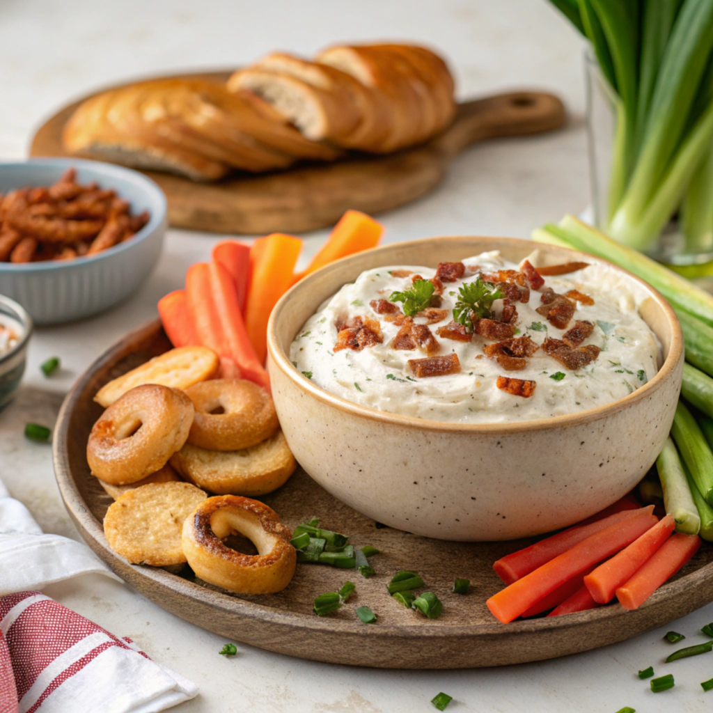 bagel dip with cream cheese