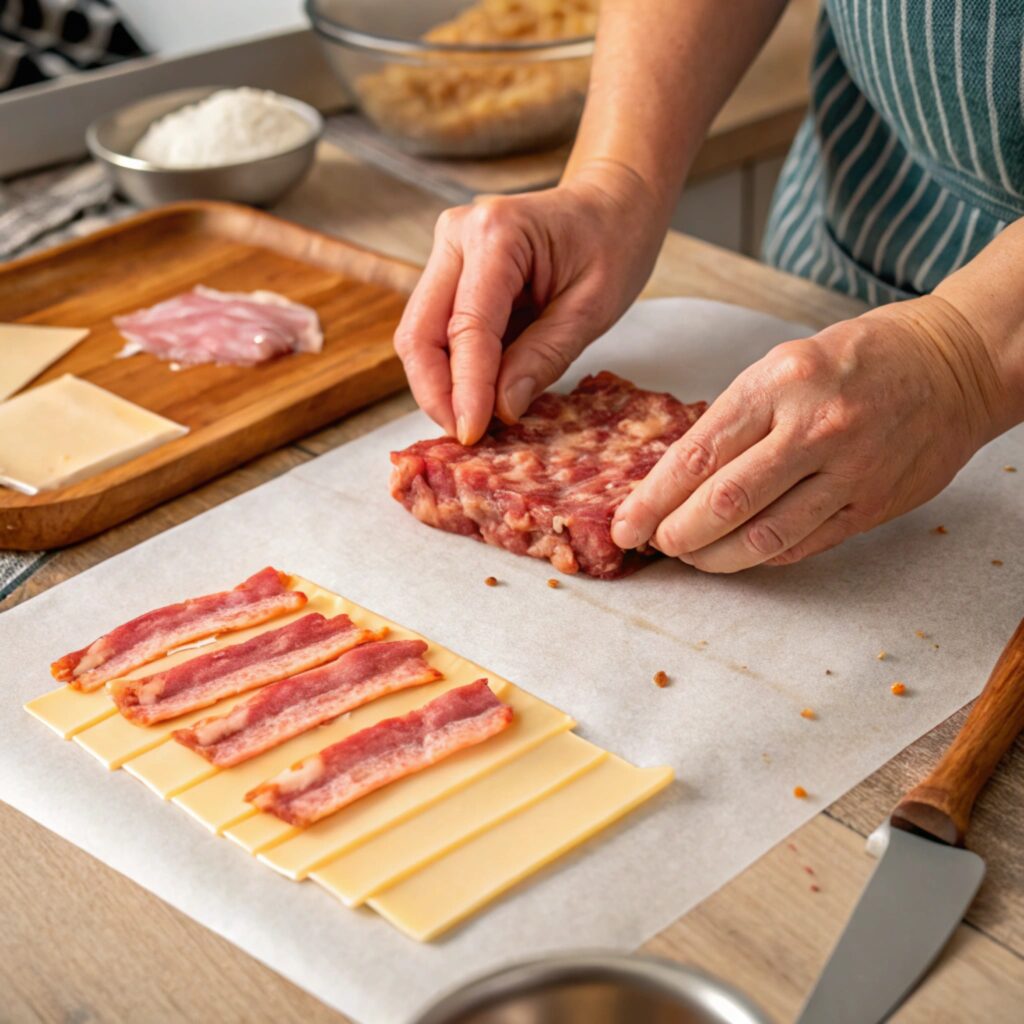 Step-by-Step Recipe for Bacon Cheeseburger Meatloaf