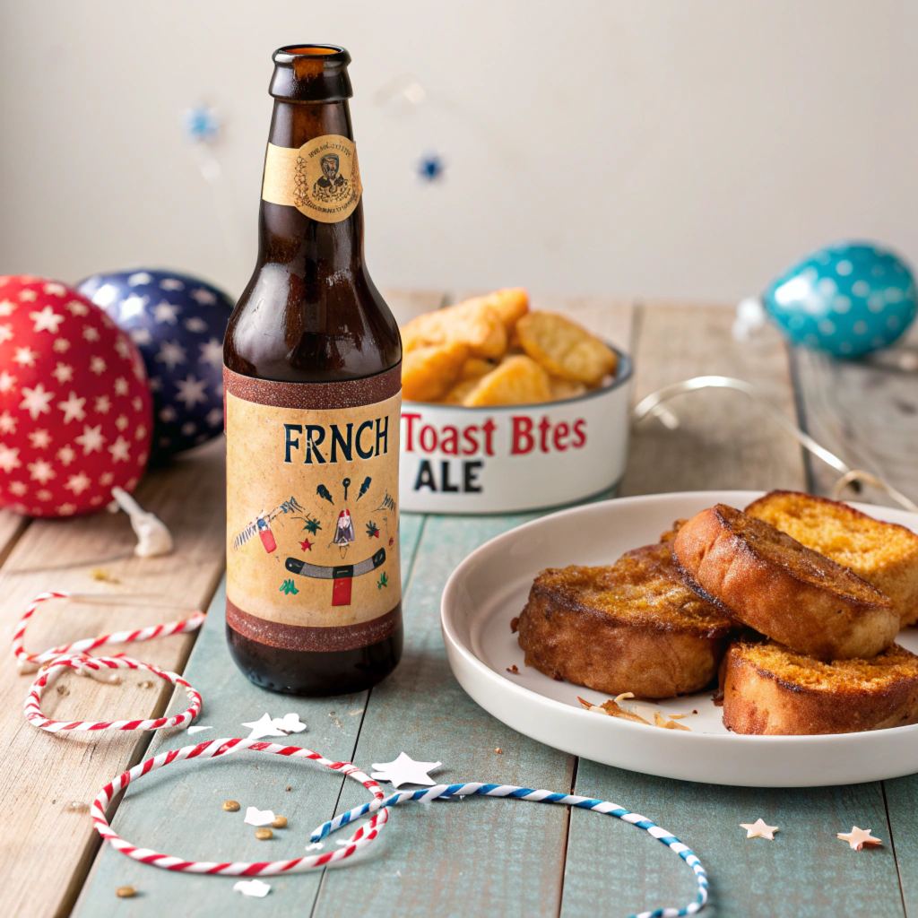 French Toast Bites Ale bottle