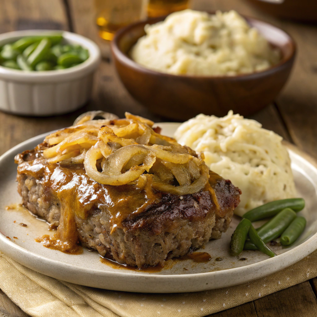 French Onion Meatloaf: A Savory Dinner Classic