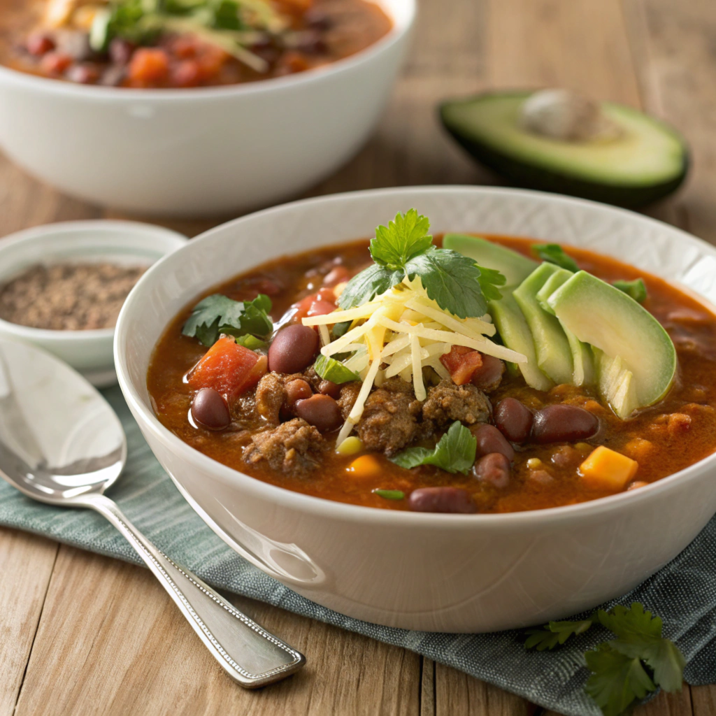 Easy Chipotle Ground Beef Soup Ready in 30 Minutes