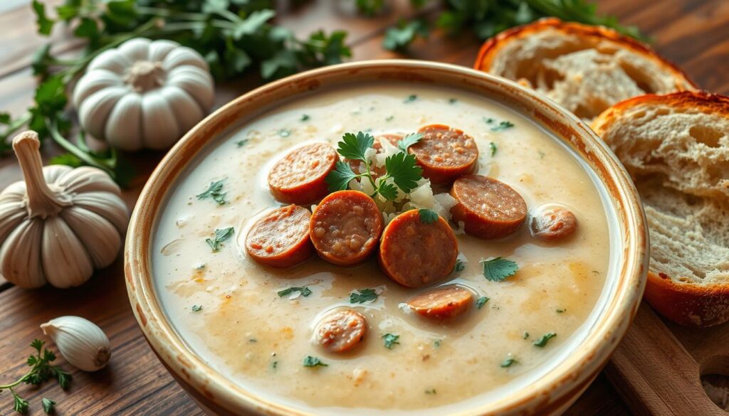 Parmesan Sausage Soup