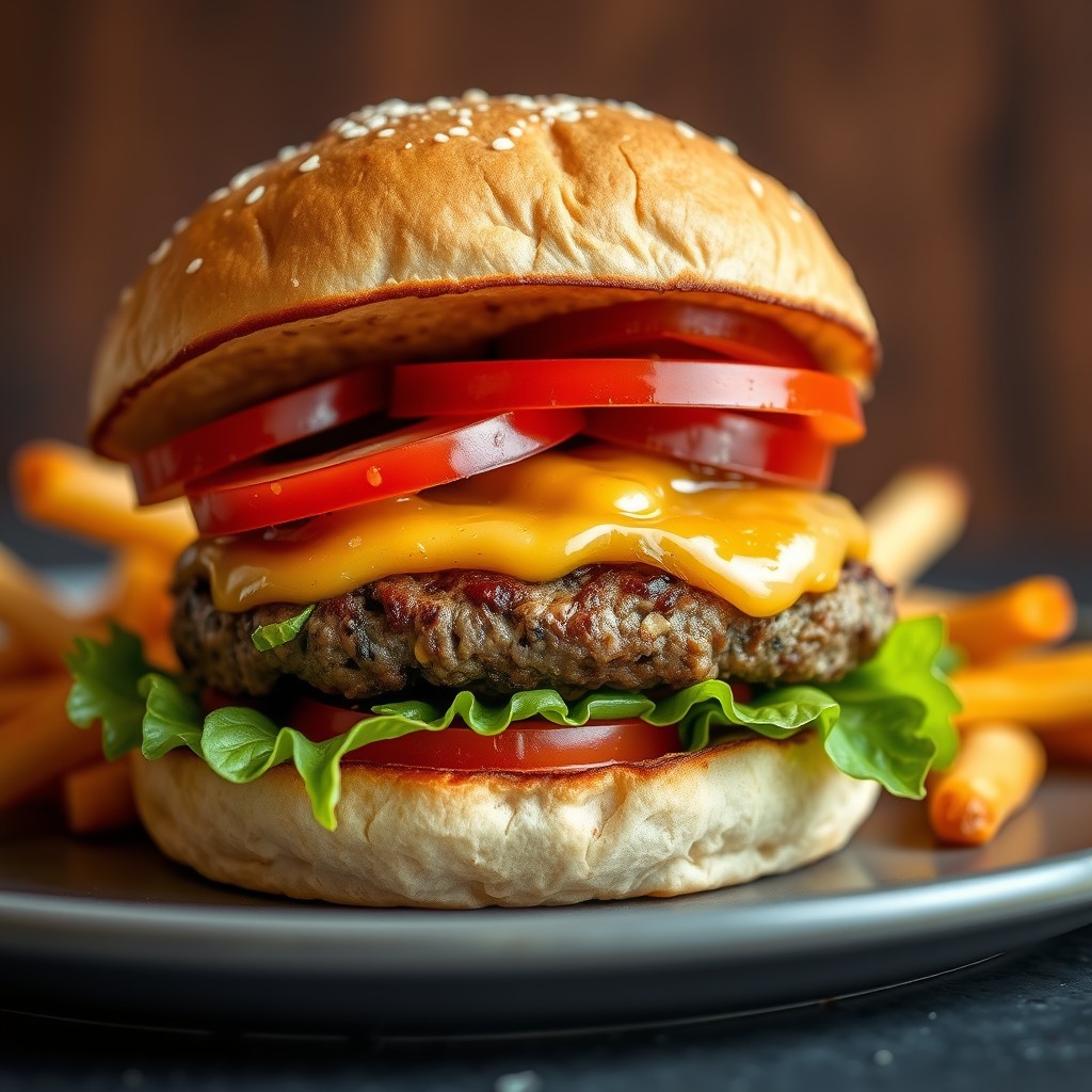 California Classic Double Cheeseburger - Ultimate Fast Food