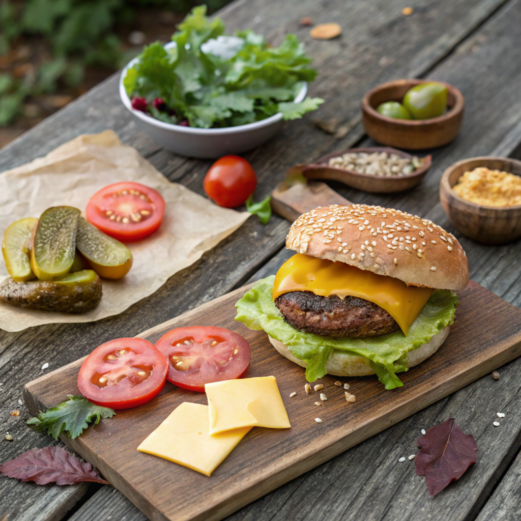 colombian street cheeseburger